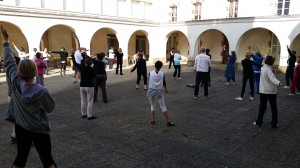 Estelle Beuneu, qi gong aux petits chatelets