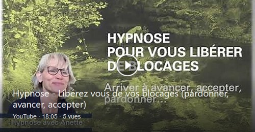 Vidéos d’auto-hypnose et yoga sur YouTube